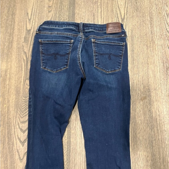 Lucky Brand Lolita Skinny Jeans Ankle Cheville Low Rise Dark Wash Size 6/28 - Picture 10 of 13